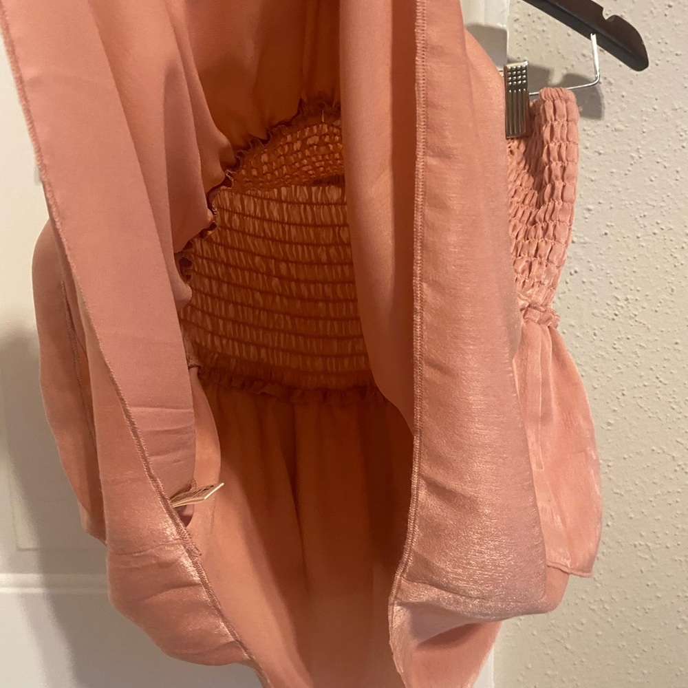 Evolutionary Satin Ruffle Mini Skirt - Picture 2 of 4